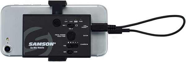 open zoom image for Samson Go Mic Mobile Smartphone Wireless Lavalier System, New, Alt