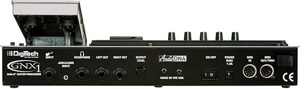 open zoom image for DigiTech GNX1 Guitar Multi-Effects Pedal, Rear