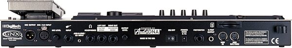 open zoom image for DigiTech GNX3 Guitar Multi-Effects Pedal, Rear