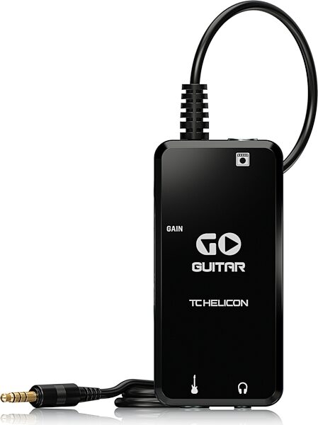 open zoom image for TC-Helicon GO GUITAR Portable Guitar Interface, New, Action Position Back