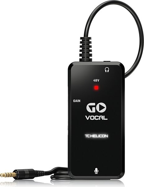open zoom image for TC-Helicon GO VOCAL Portable Microphone Interface, New, Action Position Back