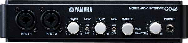 open zoom image for Yamaha GO46 FireWire Audio/MIDI Interface (Mac and Windows), Front