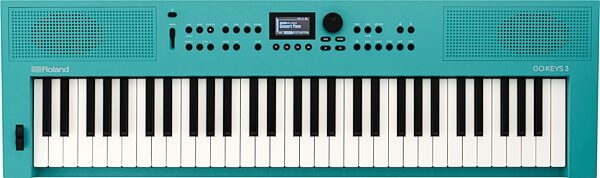 open zoom image for Roland GO:KEYS 3 Keyboard, Turquoise, Action Position Back