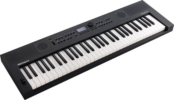 open zoom image for Roland GO:KEYS 5 Keyboard, Graphite, Action Position Back