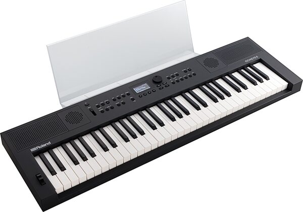 open zoom image for Roland GO:KEYS 5 Keyboard, Graphite, Action Position Back