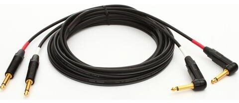open zoom image for Mogami Gold Stereo Keys Cable with Right Angle Ends, 10 foot, Main