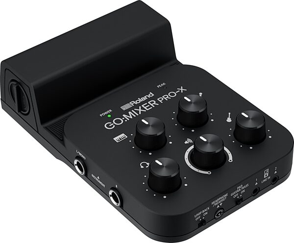 open zoom image for Roland Go:Mixer Pro-X Audio Mixer for Mobile Devices, New, Action Position Back