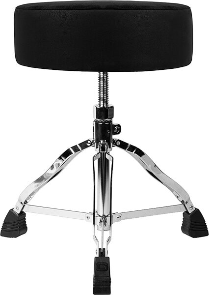 open zoom image for Gator Spindle Round Seat Drum Throne, Black, Action Position Back