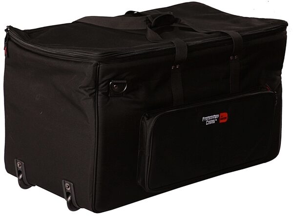 open zoom image for Gator Rolling Electronic Drum Kit Bag, 36x16 Inch, GP-EKIT3616-BW, Main