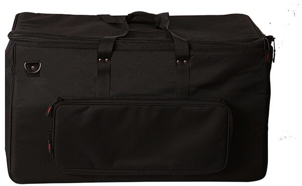 open zoom image for Gator Rolling Electronic Drum Kit Bag, 36x16 Inch, GP-EKIT3616-BW, Rear