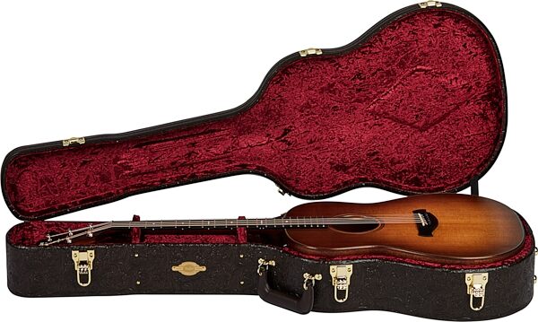open zoom image for Taylor Grand Pacific Deluxe Acoustic Guitar Case, Western Floral, Action Position Side