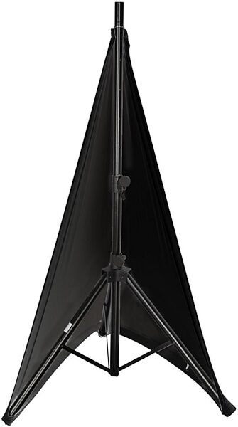 open zoom image for Gator Double Sided Speaker Stand Cover, Single, Black, View 1