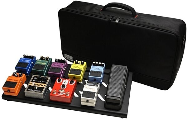 open zoom image for Gator GPB-BAK-1 Aluminum Guitar Pedalboard (with Carry Bag), Black, Main