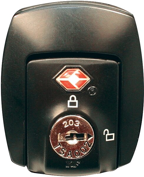 open zoom image for Gator GPEBASSTSA ATA Molded Bass Guitar Case, Locks