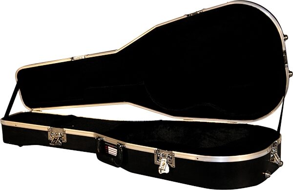 open zoom image for Gator GPEDREAD Deluxe ATA Molded Dreadnought Acoustic Guitar Case, Open