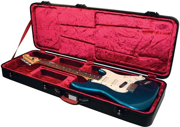 open zoom image for Gator GPEELECTSA Universal Electric Guitar Case, Open