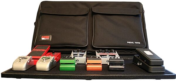 open zoom image for Gator GPT-PRO Pedal Tote Pro Pedal Board with Carry Bag, With Pedals 5