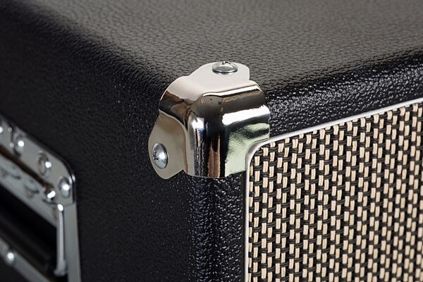 open zoom image for Gator GR-RETRORACK Vintage Amp Vibe Rack Case, Black, 3-Space, GR-RETRORACK-3BK, Action Position Back