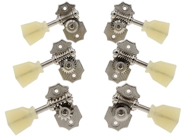open zoom image for Graph Tech 3+3 Retro Ratio Tuners, Vintage Keystone, New, view