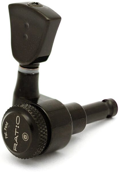open zoom image for Graph Tech PRL-8341-B0 Ratio Locking Tuners, Black, Action Position Front