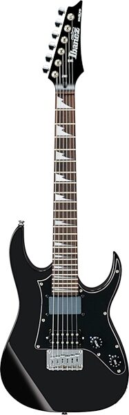 open zoom image for Ibanez GRGM51 Mikro Sonik Electric Guitar, Black Night