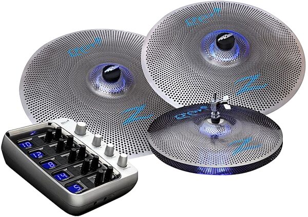 open zoom image for Zildjian Gen16 Acoustic Electric Electronic Drum Cymbal Package and Controller, Pack 1