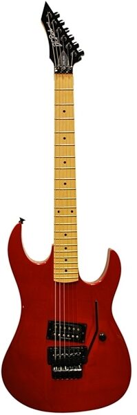 open zoom image for BC Rich Gunslinger Retro Electric Guitar with Floyd Rose Tremolo, Orange Metallic