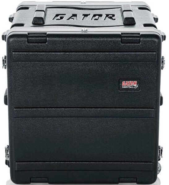 open zoom image for Gator GRR-10PLUS 10U Powered Rolling Rack, New, Action Position Back