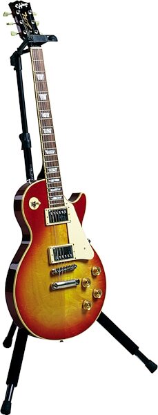 open zoom image for Ultimate Support GS-100 Genesis 100 Tripod Guitar Stand, With Guitar