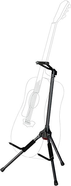 open zoom image for Ultimate Support GS-200 Genesis Series Guitar Stand, In Use