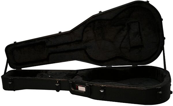 open zoom image for Gator GSCLASSIC Stealth Deluxe ABS Classical Guitar Case, Open
