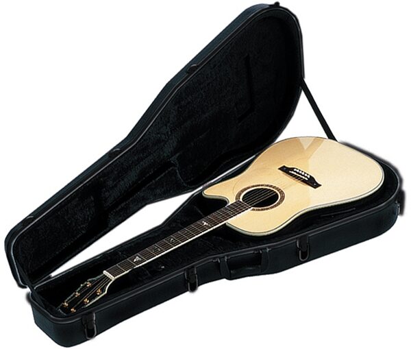 open zoom image for Gator GSDREAD Stealth Deluxe ABS Dreadnought Acoustic Guitar Case, Main