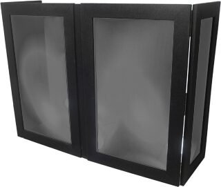 open zoom image for Grundorf G-Screen GS-LS4863T Floorstanding DJ Facade, Black Lycra/Black Carpet, GS-LSB4863TB, Main