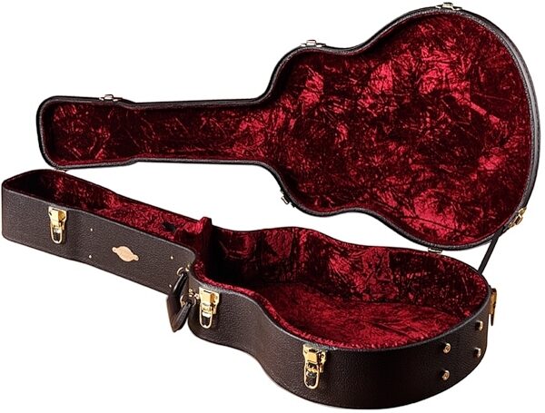 open zoom image for Taylor 86139 Deluxe Grand Symphony Acoustic Guitar Case, Brown, Main