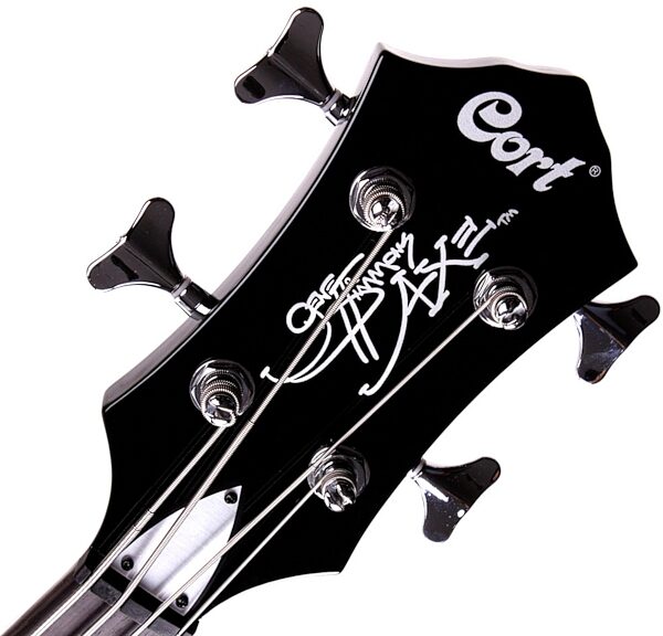 open zoom image for Cort GSAXE2 Gene Simmons Electric Bass with Gig Bag, Headstock