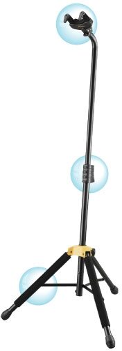 open zoom image for Hercules Stands GS414B Auto Grab System Guitar Stand, Main