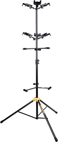 open zoom image for Hercules GS526B PLUS Auto Grip 6 Guitar Stand, New, Action Position Back