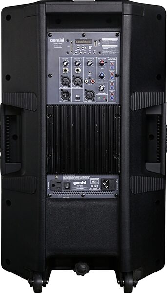 open zoom image for Gemini GSP-2200 Active Powered Loudspeaker, Single Speaker, Action Position Back