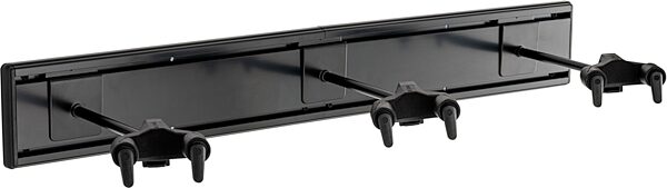 open zoom image for Hercules GSP403SB 3-Guitar Wall Rack, New, Action Position Back