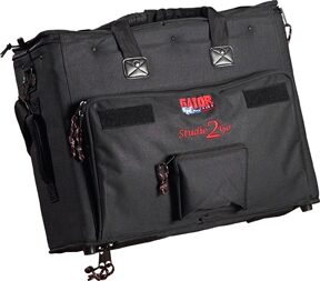 open zoom image for Gator Studio 2 Go Laptop Mobile Recording Bag, Front