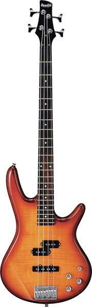 open zoom image for Ibanez GSR200FM Electric Bass, Amber Burst