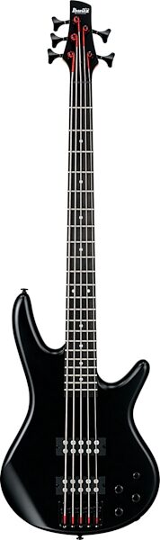 open zoom image for Ibanez GSR205EX 5-String Electric Bass, Black Flat