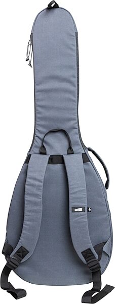 open zoom image for Gator Someone Somewhere Core Dreadnought Acoustic Guitar Gig Bag, Gray, GSSC-DREADGRY, Action Position Back