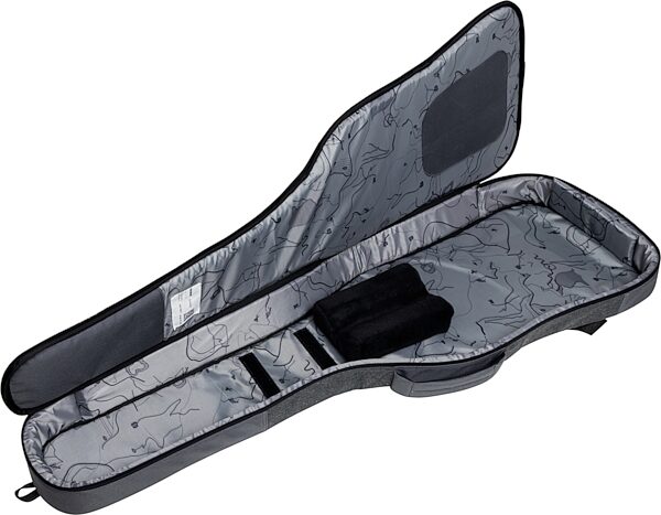 open zoom image for Gator Someone Somewhere Core Electric Guitar Gig Bag, Gray, GSSC-ELECTRICGRY, Action Position Back