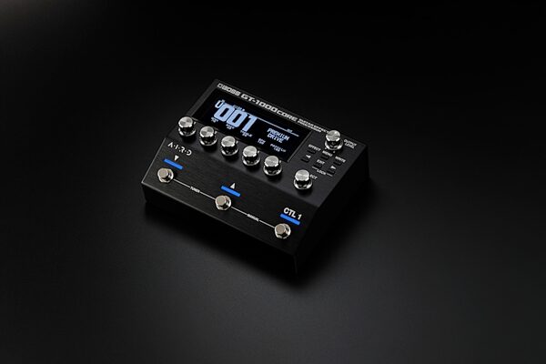 open zoom image for Boss GT-1000CORE Guitar Multi-Effects Processor, New, Action Position Front