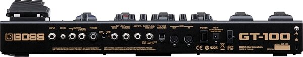 open zoom image for Boss GT-100 Floor Amp and Effects Pedal, Rear