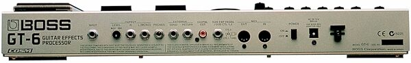 open zoom image for Boss GT6 Guitar Multiple Effects Processor with COSM, Rear