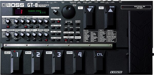 open zoom image for Boss GT-8 Guitar Multi-Effects Pedal, Main