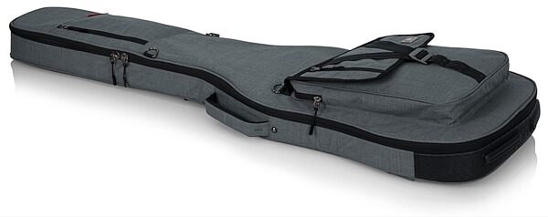 open zoom image for Gator Transit Series Electric Bass Guitar Gig Bag, Light Gray, View 4