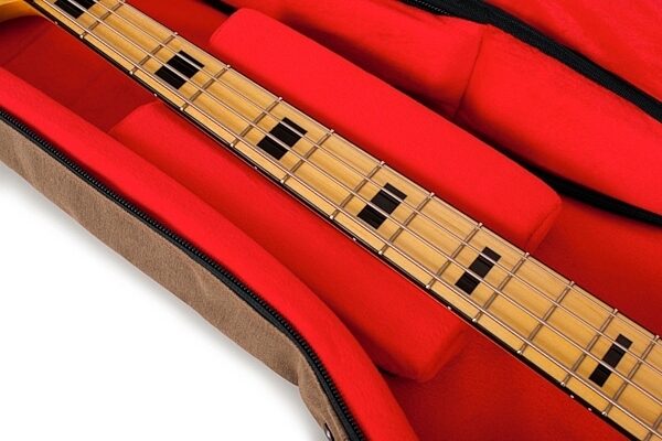 open zoom image for Gator Transit Series Electric Bass Guitar Gig Bag, Tan, View 8